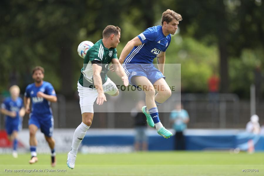 Florian Pieper, Sachs-Stadion, Schweinfurt, 22.07.2023, sport, action, BFV, Fussball, Saison 2023/2024, Regionalliga Bayern, SVA, FCS, SV Viktoria Aschaffenburg, 1. FC Schweinfurt 1905 - Bild-ID: 2370708 Florian Pieper, Sachs-Stadion, Schweinfurt, 22.07.2023, sport, action, BFV, Fussball, Saison 2023/2024, Regionalliga Bayern, SVA, FCS, SV Viktoria Aschaffenburg, 1. FC Schweinfurt 1905 - Bild-ID: 2370708