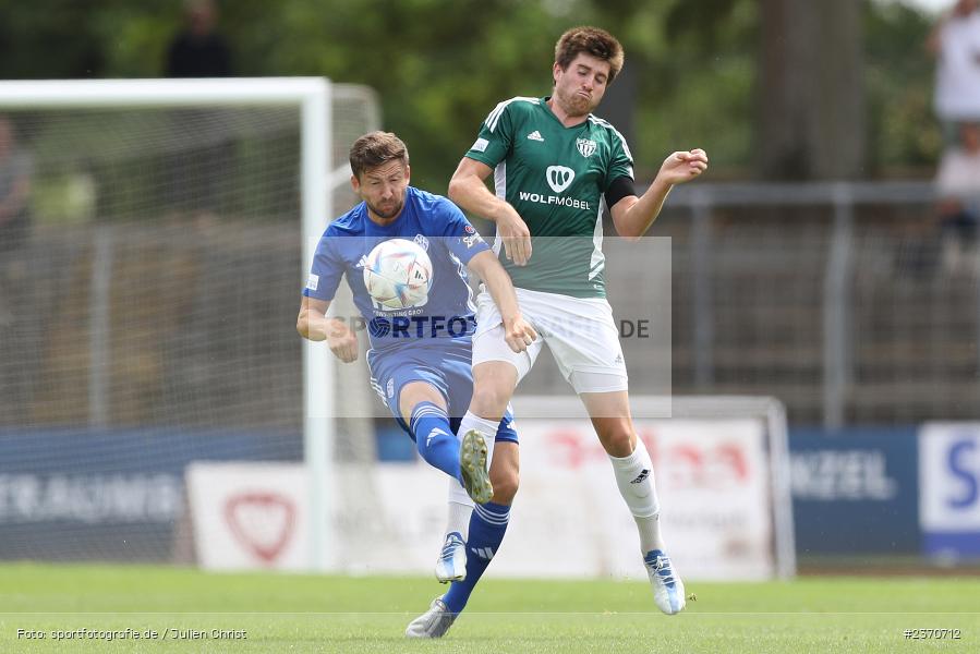 Benjamin Baier, Sachs-Stadion, Schweinfurt, 22.07.2023, sport, action, BFV, Fussball, Saison 2023/2024, Regionalliga Bayern, SVA, FCS, SV Viktoria Aschaffenburg, 1. FC Schweinfurt 1905 - Bild-ID: 2370712 Benjamin Baier, Sachs-Stadion, Schweinfurt, 22.07.2023, sport, action, BFV, Fussball, Saison 2023/2024, Regionalliga Bayern, SVA, FCS, SV Viktoria Aschaffenburg, 1. FC Schweinfurt 1905 - Bild-ID: 2370712