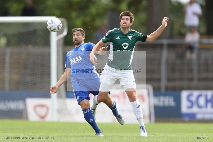 Benjamin Baier, Sachs-Stadion, Schweinfurt, 22.07.2023, sport, action, BFV, Fussball, Saison 2023/2024, Regionalliga Bayern, SVA, FCS, SV Viktoria Aschaffenburg, 1. FC Schweinfurt 1905 - Bild-ID: 2370713 Benjamin Baier, Sachs-Stadion, Schweinfurt, 22.07.2023, sport, action, BFV, Fussball, Saison 2023/2024, Regionalliga Bayern, SVA, FCS, SV Viktoria Aschaffenburg, 1. FC Schweinfurt 1905 - Bild-ID: 2370713