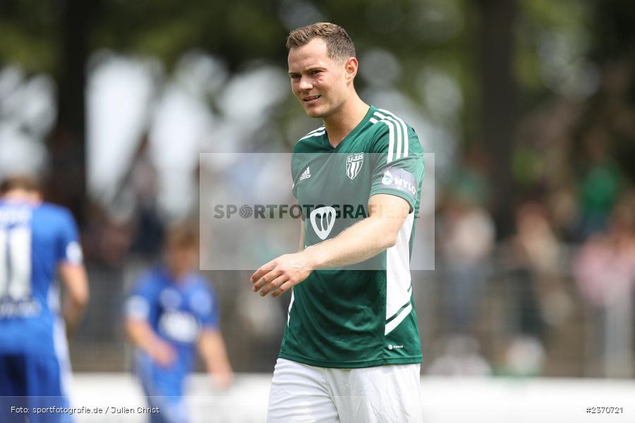 Marc Hänschke, Sachs-Stadion, Schweinfurt, 22.07.2023, sport, action, BFV, Fussball, Saison 2023/2024, Regionalliga Bayern, SVA, FCS, SV Viktoria Aschaffenburg, 1. FC Schweinfurt 1905 - Bild-ID: 2370721