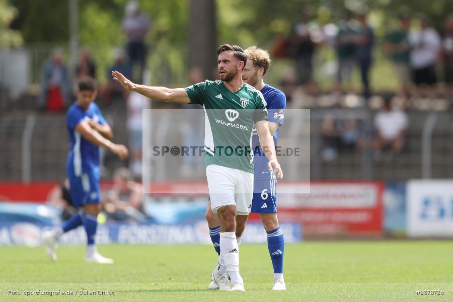 Severo Sturm, Sachs-Stadion, Schweinfurt, 22.07.2023, sport, action, BFV, Fussball, Saison 2023/2024, Regionalliga Bayern, SVA, FCS, SV Viktoria Aschaffenburg, 1. FC Schweinfurt 1905 - Bild-ID: 2370726