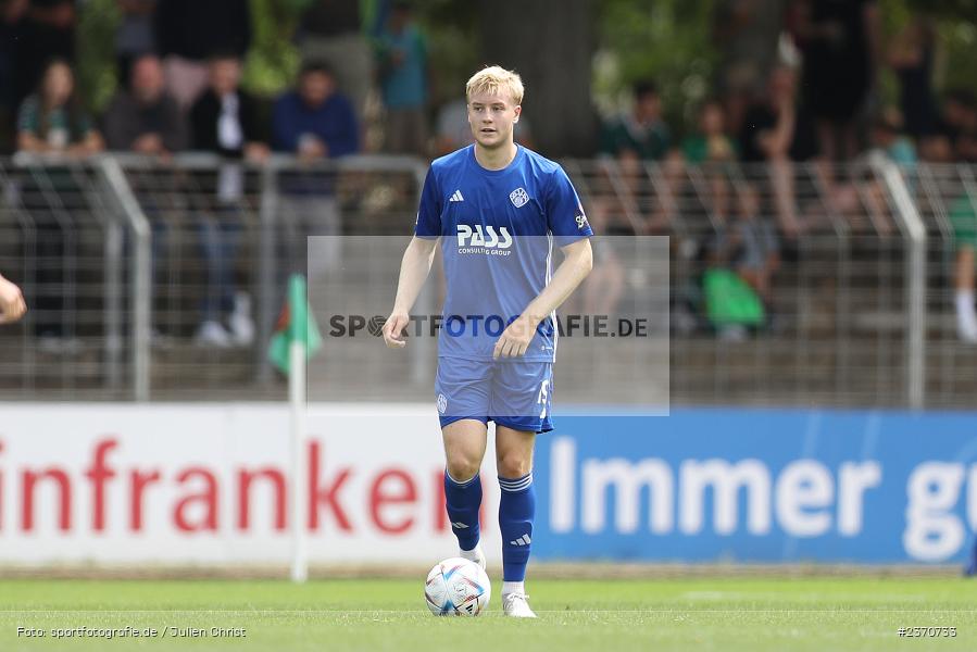 Jan-Philipp Stein, Sachs-Stadion, Schweinfurt, 22.07.2023, sport, action, BFV, Fussball, Saison 2023/2024, Regionalliga Bayern, SVA, FCS, SV Viktoria Aschaffenburg, 1. FC Schweinfurt 1905 - Bild-ID: 2370733 Jan-Philipp Stein, Sachs-Stadion, Schweinfurt, 22.07.2023, sport, action, BFV, Fussball, Saison 2023/2024, Regionalliga Bayern, SVA, FCS, SV Viktoria Aschaffenburg, 1. FC Schweinfurt 1905 - Bild-ID: 2370733