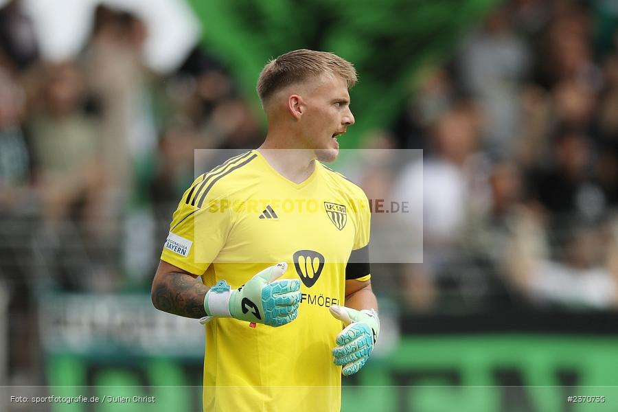 Lukas Wenzel, Sachs-Stadion, Schweinfurt, 22.07.2023, sport, action, BFV, Fussball, Saison 2023/2024, Regionalliga Bayern, SVA, FCS, SV Viktoria Aschaffenburg, 1. FC Schweinfurt 1905 - Bild-ID: 2370735 Lukas Wenzel, Sachs-Stadion, Schweinfurt, 22.07.2023, sport, action, BFV, Fussball, Saison 2023/2024, Regionalliga Bayern, SVA, FCS, SV Viktoria Aschaffenburg, 1. FC Schweinfurt 1905 - Bild-ID: 2370735