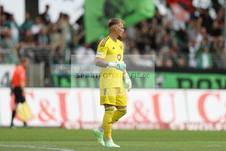 Lukas Wenzel, Sachs-Stadion, Schweinfurt, 22.07.2023, sport, action, BFV, Fussball, Saison 2023/2024, Regionalliga Bayern, SVA, FCS, SV Viktoria Aschaffenburg, 1. FC Schweinfurt 1905 - Bild-ID: 2370736 Lukas Wenzel, Sachs-Stadion, Schweinfurt, 22.07.2023, sport, action, BFV, Fussball, Saison 2023/2024, Regionalliga Bayern, SVA, FCS, SV Viktoria Aschaffenburg, 1. FC Schweinfurt 1905 - Bild-ID: 2370736