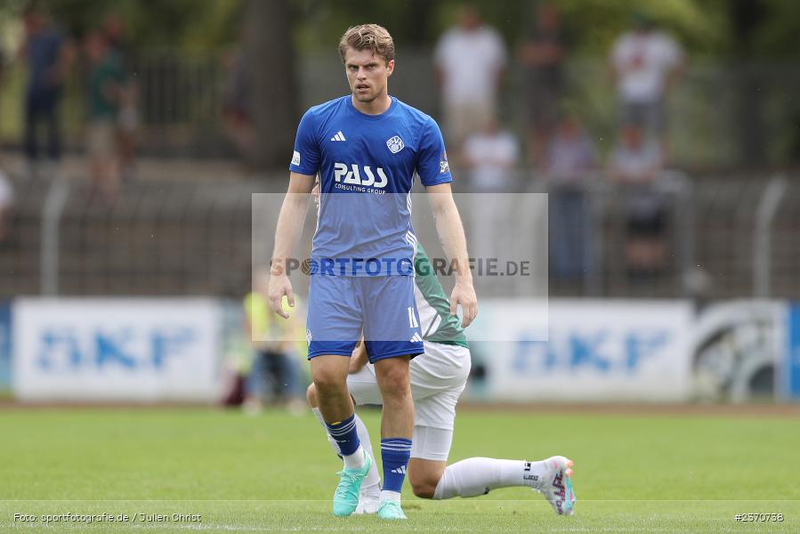 Florian Pieper, Sachs-Stadion, Schweinfurt, 22.07.2023, sport, action, BFV, Fussball, Saison 2023/2024, Regionalliga Bayern, SVA, FCS, SV Viktoria Aschaffenburg, 1. FC Schweinfurt 1905 - Bild-ID: 2370738 Florian Pieper, Sachs-Stadion, Schweinfurt, 22.07.2023, sport, action, BFV, Fussball, Saison 2023/2024, Regionalliga Bayern, SVA, FCS, SV Viktoria Aschaffenburg, 1. FC Schweinfurt 1905 - Bild-ID: 2370738