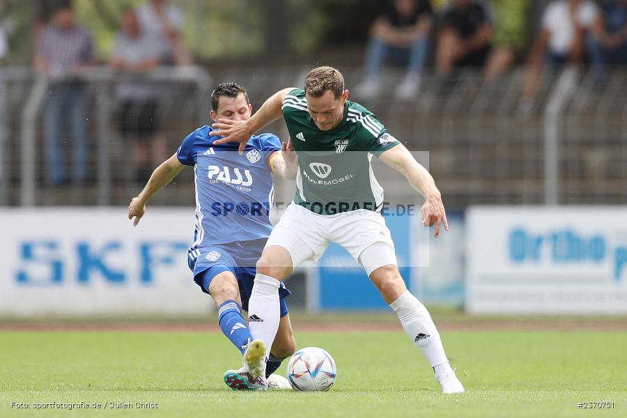 Marc Hänschke, Sachs-Stadion, Schweinfurt, 22.07.2023, sport, action, BFV, Fussball, Saison 2023/2024, Regionalliga Bayern, SVA, FCS, SV Viktoria Aschaffenburg, 1. FC Schweinfurt 1905 - Bild-ID: 2370751 Marc Hänschke, Sachs-Stadion, Schweinfurt, 22.07.2023, sport, action, BFV, Fussball, Saison 2023/2024, Regionalliga Bayern, SVA, FCS, SV Viktoria Aschaffenburg, 1. FC Schweinfurt 1905 - Bild-ID: 2370751