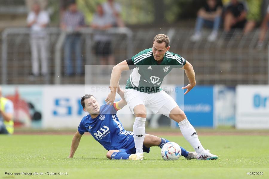Marc Hänschke, Sachs-Stadion, Schweinfurt, 22.07.2023, sport, action, BFV, Fussball, Saison 2023/2024, Regionalliga Bayern, SVA, FCS, SV Viktoria Aschaffenburg, 1. FC Schweinfurt 1905 - Bild-ID: 2370752 Marc Hänschke, Sachs-Stadion, Schweinfurt, 22.07.2023, sport, action, BFV, Fussball, Saison 2023/2024, Regionalliga Bayern, SVA, FCS, SV Viktoria Aschaffenburg, 1. FC Schweinfurt 1905 - Bild-ID: 2370752