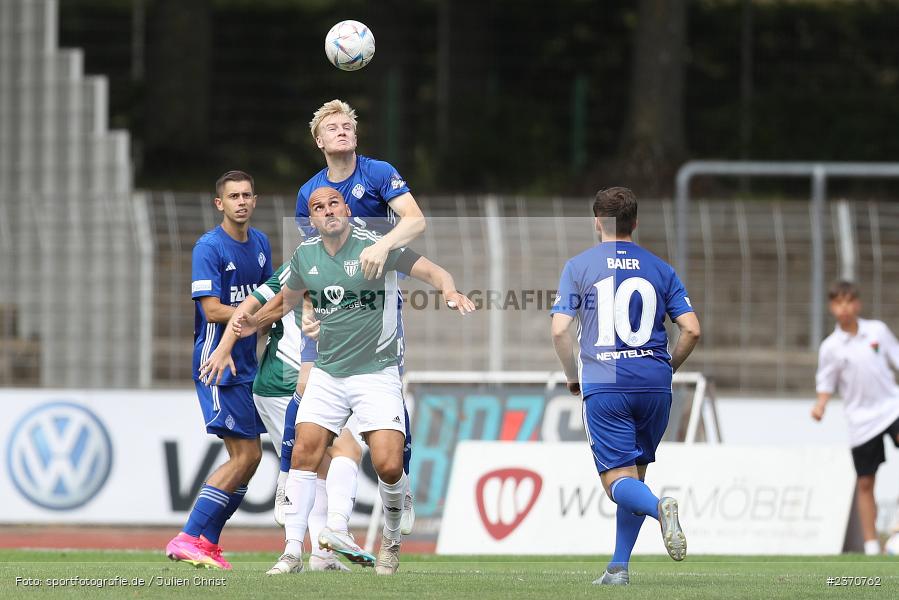 Adam Jabiri, Sachs-Stadion, Schweinfurt, 22.07.2023, sport, action, BFV, Fussball, Saison 2023/2024, Regionalliga Bayern, SVA, FCS, SV Viktoria Aschaffenburg, 1. FC Schweinfurt 1905 - Bild-ID: 2370762