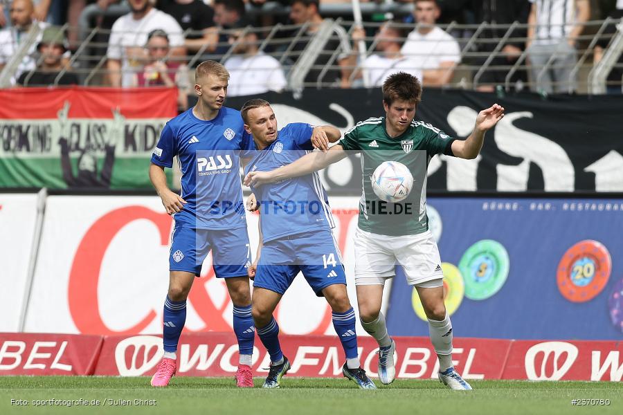 Kevin Fery, Sachs-Stadion, Schweinfurt, 22.07.2023, sport, action, BFV, Fussball, Saison 2023/2024, Regionalliga Bayern, SVA, FCS, SV Viktoria Aschaffenburg, 1. FC Schweinfurt 1905 - Bild-ID: 2370780 Kevin Fery, Sachs-Stadion, Schweinfurt, 22.07.2023, sport, action, BFV, Fussball, Saison 2023/2024, Regionalliga Bayern, SVA, FCS, SV Viktoria Aschaffenburg, 1. FC Schweinfurt 1905 - Bild-ID: 2370780