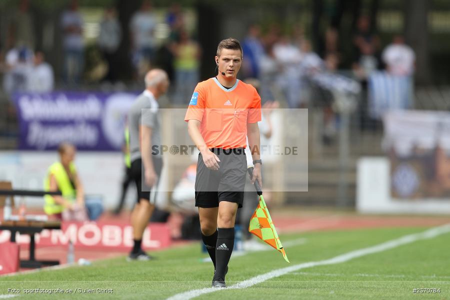 Daniel Reich, Sachs-Stadion, Schweinfurt, 22.07.2023, sport, action, BFV, Fussball, Saison 2023/2024, Regionalliga Bayern, SVA, FCS, SV Viktoria Aschaffenburg, 1. FC Schweinfurt 1905 - Bild-ID: 2370784