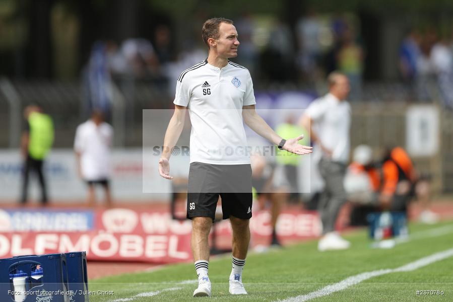 Simon Goldhammer, Sachs-Stadion, Schweinfurt, 22.07.2023, sport, action, BFV, Fussball, Saison 2023/2024, Regionalliga Bayern, SVA, FCS, SV Viktoria Aschaffenburg, 1. FC Schweinfurt 1905 - Bild-ID: 2370786 Simon Goldhammer, Sachs-Stadion, Schweinfurt, 22.07.2023, sport, action, BFV, Fussball, Saison 2023/2024, Regionalliga Bayern, SVA, FCS, SV Viktoria Aschaffenburg, 1. FC Schweinfurt 1905 - Bild-ID: 2370786
