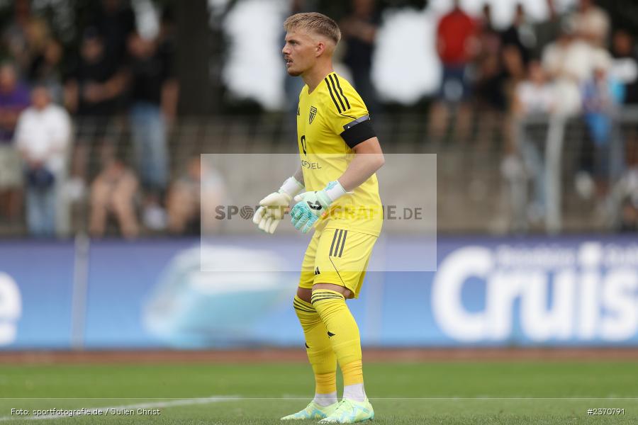 Lukas Wenzel, Sachs-Stadion, Schweinfurt, 22.07.2023, sport, action, BFV, Fussball, Saison 2023/2024, Regionalliga Bayern, SVA, FCS, SV Viktoria Aschaffenburg, 1. FC Schweinfurt 1905 - Bild-ID: 2370791