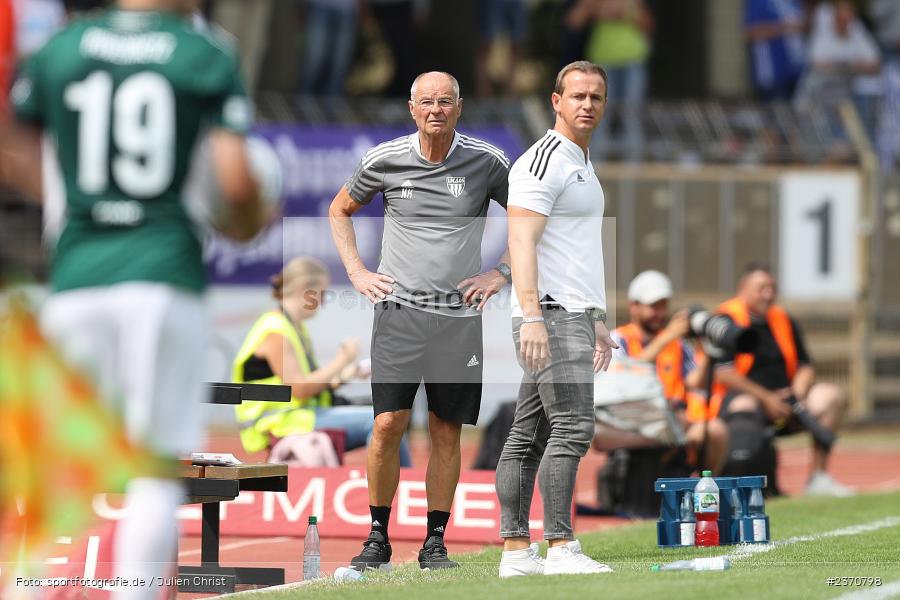 Norbert Kleider, Sachs-Stadion, Schweinfurt, 22.07.2023, sport, action, BFV, Fussball, Saison 2023/2024, Regionalliga Bayern, SVA, FCS, SV Viktoria Aschaffenburg, 1. FC Schweinfurt 1905 - Bild-ID: 2370798 Norbert Kleider, Sachs-Stadion, Schweinfurt, 22.07.2023, sport, action, BFV, Fussball, Saison 2023/2024, Regionalliga Bayern, SVA, FCS, SV Viktoria Aschaffenburg, 1. FC Schweinfurt 1905 - Bild-ID: 2370798