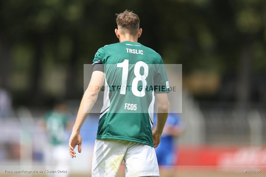 Luca Trslic, Sachs-Stadion, Schweinfurt, 22.07.2023, sport, action, BFV, Fussball, Saison 2023/2024, Regionalliga Bayern, SVA, FCS, SV Viktoria Aschaffenburg, 1. FC Schweinfurt 1905 - Bild-ID: 2370799