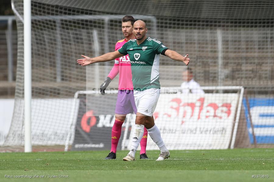Adam Jabiri, Sachs-Stadion, Schweinfurt, 22.07.2023, sport, action, BFV, Fussball, Saison 2023/2024, Regionalliga Bayern, SVA, FCS, SV Viktoria Aschaffenburg, 1. FC Schweinfurt 1905 - Bild-ID: 2370810