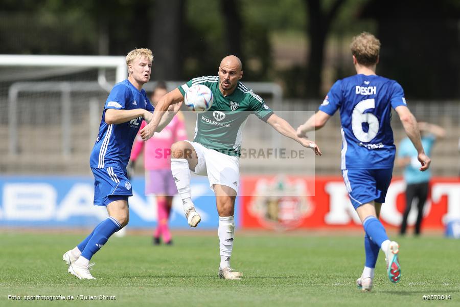 Adam Jabiri, Sachs-Stadion, Schweinfurt, 22.07.2023, sport, action, BFV, Fussball, Saison 2023/2024, Regionalliga Bayern, SVA, FCS, SV Viktoria Aschaffenburg, 1. FC Schweinfurt 1905 - Bild-ID: 2370814 Adam Jabiri, Sachs-Stadion, Schweinfurt, 22.07.2023, sport, action, BFV, Fussball, Saison 2023/2024, Regionalliga Bayern, SVA, FCS, SV Viktoria Aschaffenburg, 1. FC Schweinfurt 1905 - Bild-ID: 2370814