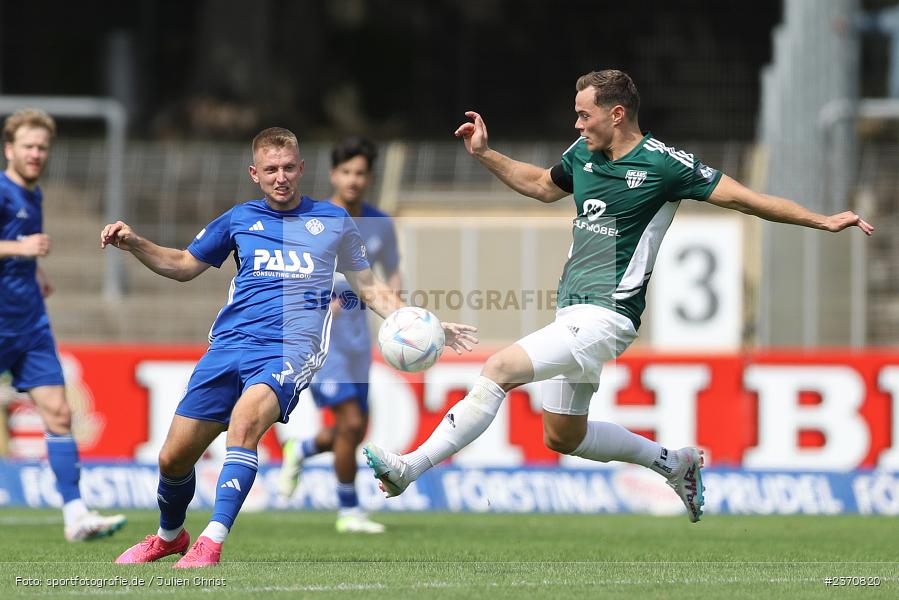 Gianluca Schäfer, Sachs-Stadion, Schweinfurt, 22.07.2023, sport, action, BFV, Fussball, Saison 2023/2024, Regionalliga Bayern, SVA, FCS, SV Viktoria Aschaffenburg, 1. FC Schweinfurt 1905 - Bild-ID: 2370820 Gianluca Schäfer, Sachs-Stadion, Schweinfurt, 22.07.2023, sport, action, BFV, Fussball, Saison 2023/2024, Regionalliga Bayern, SVA, FCS, SV Viktoria Aschaffenburg, 1. FC Schweinfurt 1905 - Bild-ID: 2370820