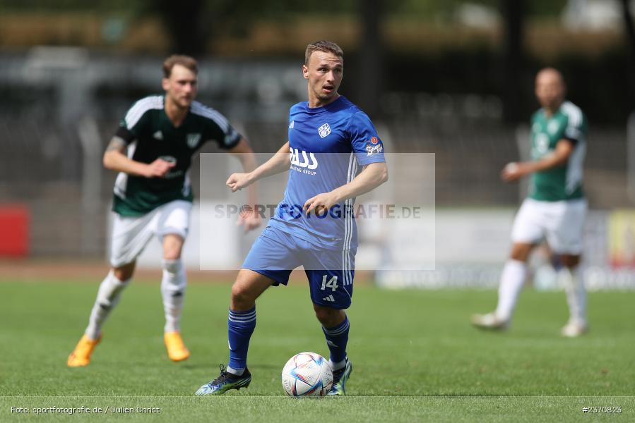 Alexandru Paraschiv, Sachs-Stadion, Schweinfurt, 22.07.2023, sport, action, BFV, Fussball, Saison 2023/2024, Regionalliga Bayern, SVA, FCS, SV Viktoria Aschaffenburg, 1. FC Schweinfurt 1905 - Bild-ID: 2370823 Alexandru Paraschiv, Sachs-Stadion, Schweinfurt, 22.07.2023, sport, action, BFV, Fussball, Saison 2023/2024, Regionalliga Bayern, SVA, FCS, SV Viktoria Aschaffenburg, 1. FC Schweinfurt 1905 - Bild-ID: 2370823