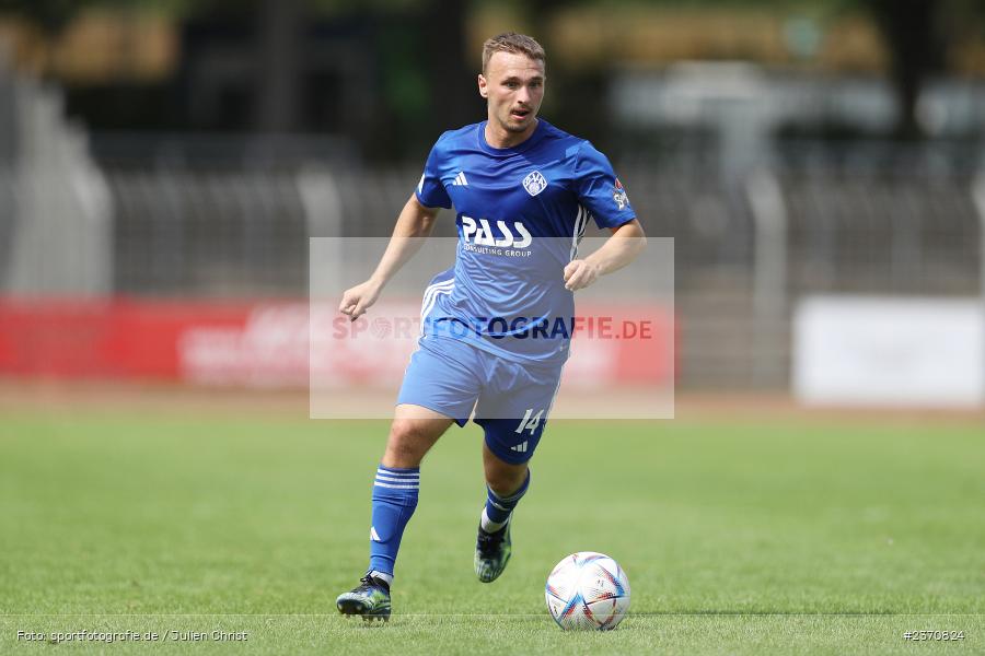 Alexandru Paraschiv, Sachs-Stadion, Schweinfurt, 22.07.2023, sport, action, BFV, Fussball, Saison 2023/2024, Regionalliga Bayern, SVA, FCS, SV Viktoria Aschaffenburg, 1. FC Schweinfurt 1905 - Bild-ID: 2370824 Alexandru Paraschiv, Sachs-Stadion, Schweinfurt, 22.07.2023, sport, action, BFV, Fussball, Saison 2023/2024, Regionalliga Bayern, SVA, FCS, SV Viktoria Aschaffenburg, 1. FC Schweinfurt 1905 - Bild-ID: 2370824