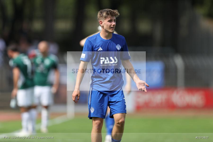 Lars Kleiner, Sachs-Stadion, Schweinfurt, 22.07.2023, sport, action, BFV, Fussball, Saison 2023/2024, Regionalliga Bayern, SVA, FCS, SV Viktoria Aschaffenburg, 1. FC Schweinfurt 1905 - Bild-ID: 2370827 Lars Kleiner, Sachs-Stadion, Schweinfurt, 22.07.2023, sport, action, BFV, Fussball, Saison 2023/2024, Regionalliga Bayern, SVA, FCS, SV Viktoria Aschaffenburg, 1. FC Schweinfurt 1905 - Bild-ID: 2370827