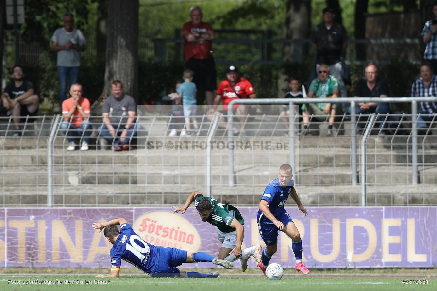 Gianluca Schäfer, Sachs-Stadion, Schweinfurt, 22.07.2023, sport, action, BFV, Fussball, Saison 2023/2024, Regionalliga Bayern, SVA, FCS, SV Viktoria Aschaffenburg, 1. FC Schweinfurt 1905 - Bild-ID: 2370831 Gianluca Schäfer, Sachs-Stadion, Schweinfurt, 22.07.2023, sport, action, BFV, Fussball, Saison 2023/2024, Regionalliga Bayern, SVA, FCS, SV Viktoria Aschaffenburg, 1. FC Schweinfurt 1905 - Bild-ID: 2370831