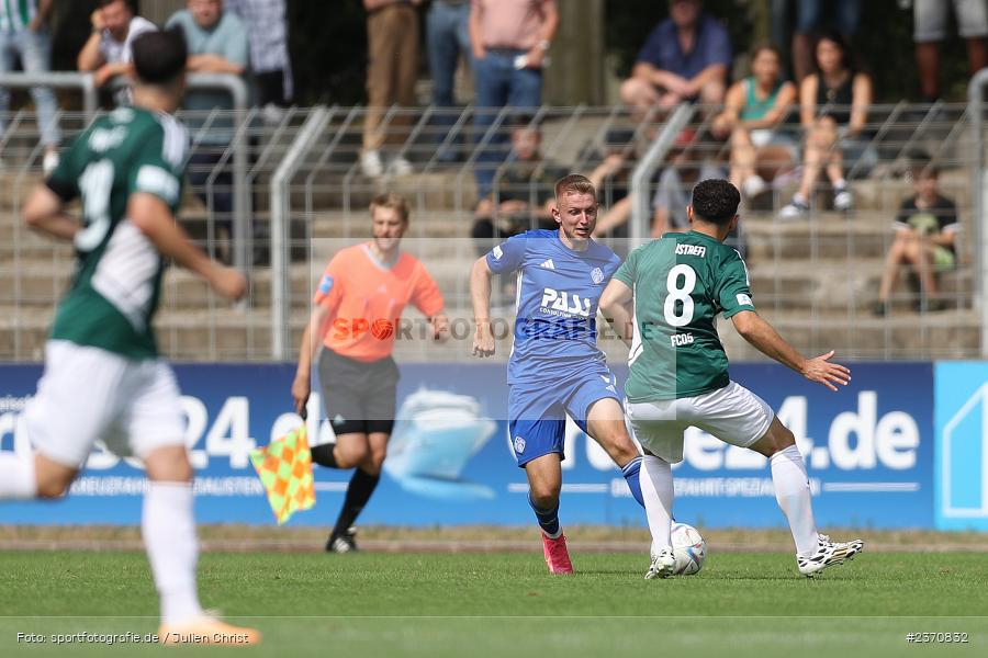 Gianluca Schäfer, Sachs-Stadion, Schweinfurt, 22.07.2023, sport, action, BFV, Fussball, Saison 2023/2024, Regionalliga Bayern, SVA, FCS, SV Viktoria Aschaffenburg, 1. FC Schweinfurt 1905 - Bild-ID: 2370832 Gianluca Schäfer, Sachs-Stadion, Schweinfurt, 22.07.2023, sport, action, BFV, Fussball, Saison 2023/2024, Regionalliga Bayern, SVA, FCS, SV Viktoria Aschaffenburg, 1. FC Schweinfurt 1905 - Bild-ID: 2370832