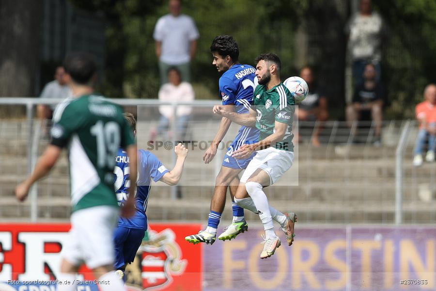Taha Aksu, Sachs-Stadion, Schweinfurt, 22.07.2023, sport, action, BFV, Fussball, Saison 2023/2024, Regionalliga Bayern, SVA, FCS, SV Viktoria Aschaffenburg, 1. FC Schweinfurt 1905 - Bild-ID: 2370833