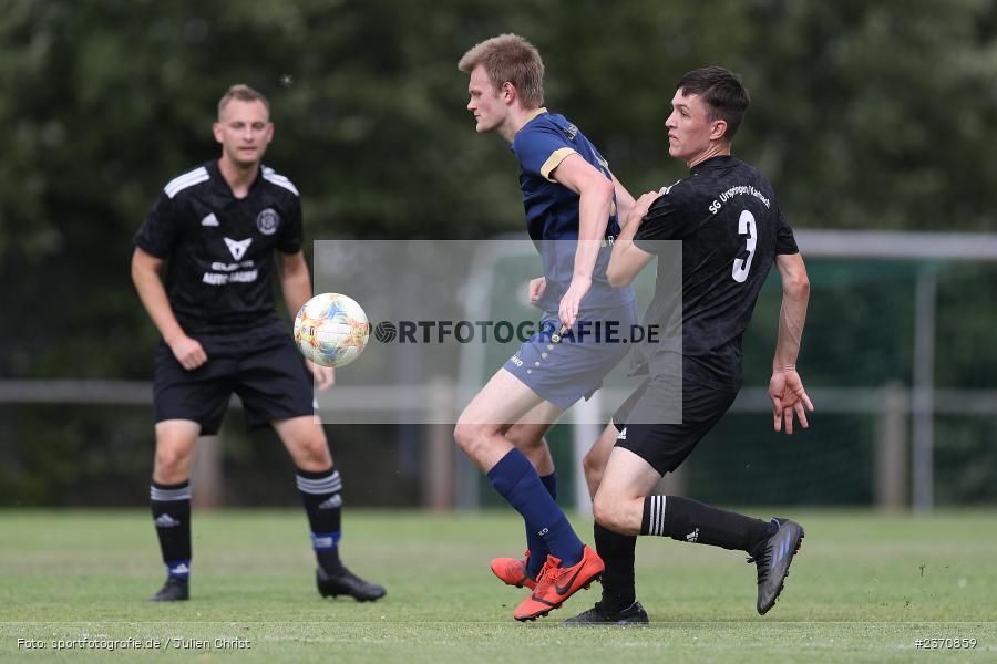 Julian Simon, Sportgelände, Eussenheim, 23.07.2023, sport, action, BFV, Fussball, Saison 2023/2024, Freundschaftsspiele, TSV, SGE, SG TSV Urspringen/FC Karbach, SG Eußenheim-Gambach - Bild-ID: 2370859