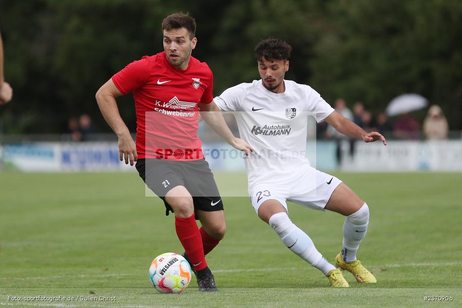 Christopher Lehmann, Sportgelände, Karlburg, 26.07.2023, sport, action, BFV, Fussball, Saison 2023/2024, Landesliga Nordwest, DJK, TSV, DJK Schwebenried/Schwemmelsbach, TSV Karlburg - Bild-ID: 2370906