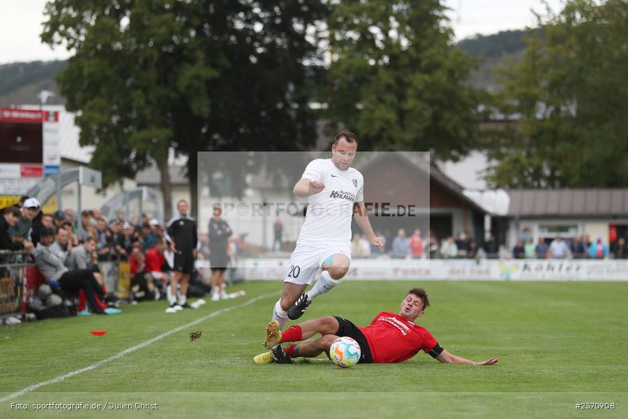 Maurice Kübert, Sportgelände, Karlburg, 26.07.2023, sport, action, BFV, Fussball, Saison 2023/2024, Landesliga Nordwest, DJK, TSV, DJK Schwebenried/Schwemmelsbach, TSV Karlburg - Bild-ID: 2370908