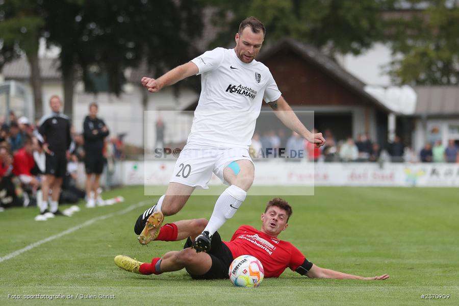 Maurice Kübert, Sportgelände, Karlburg, 26.07.2023, sport, action, BFV, Fussball, Saison 2023/2024, Landesliga Nordwest, DJK, TSV, DJK Schwebenried/Schwemmelsbach, TSV Karlburg - Bild-ID: 2370909