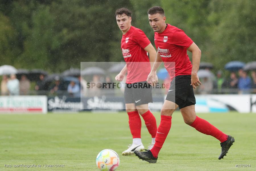 Christopher Lehmann, Sportgelände, Karlburg, 26.07.2023, sport, action, BFV, Fussball, Saison 2023/2024, Landesliga Nordwest, DJK, TSV, DJK Schwebenried/Schwemmelsbach, TSV Karlburg - Bild-ID: 2370914