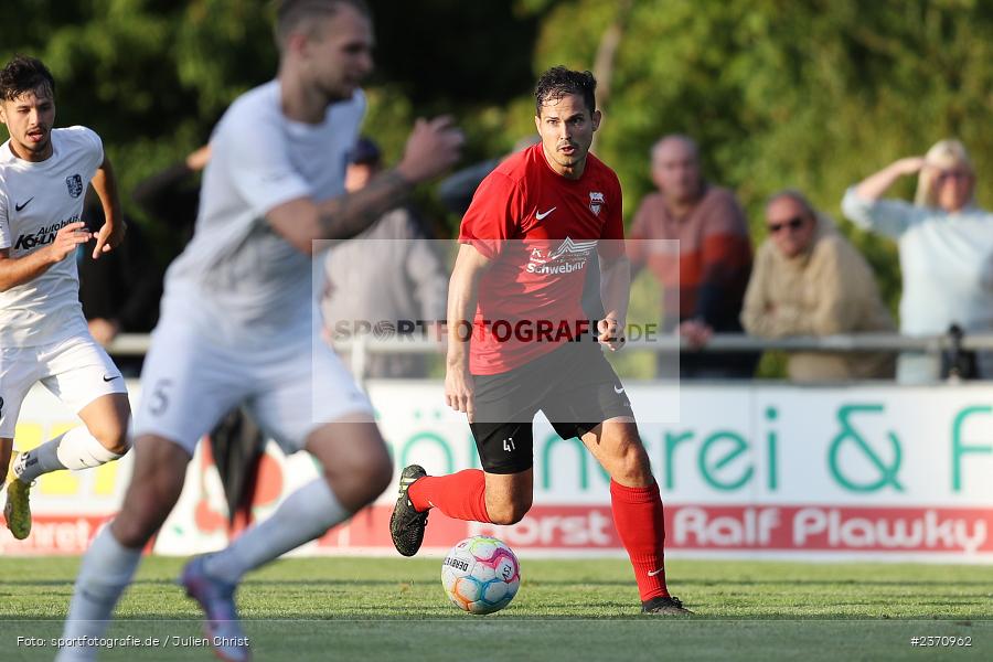 Fabian Lichtlein, Sportgelände, Karlburg, 26.07.2023, sport, action, BFV, Fussball, Saison 2023/2024, Landesliga Nordwest, DJK, TSV, DJK Schwebenried/Schwemmelsbach, TSV Karlburg - Bild-ID: 2370962 Fabian Lichtlein, Sportgelände, Karlburg, 26.07.2023, sport, action, BFV, Fussball, Saison 2023/2024, Landesliga Nordwest, DJK, TSV, DJK Schwebenried/Schwemmelsbach, TSV Karlburg - Bild-ID: 2370962