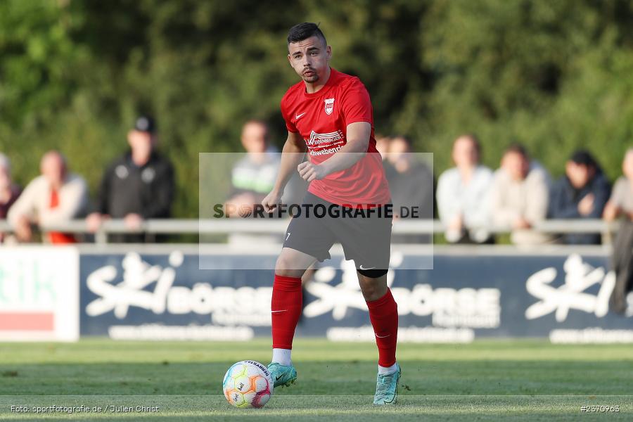 Marcel Kühlinger, Sportgelände, Karlburg, 26.07.2023, sport, action, BFV, Fussball, Saison 2023/2024, Landesliga Nordwest, DJK, TSV, DJK Schwebenried/Schwemmelsbach, TSV Karlburg - Bild-ID: 2370963 Marcel Kühlinger, Sportgelände, Karlburg, 26.07.2023, sport, action, BFV, Fussball, Saison 2023/2024, Landesliga Nordwest, DJK, TSV, DJK Schwebenried/Schwemmelsbach, TSV Karlburg - Bild-ID: 2370963