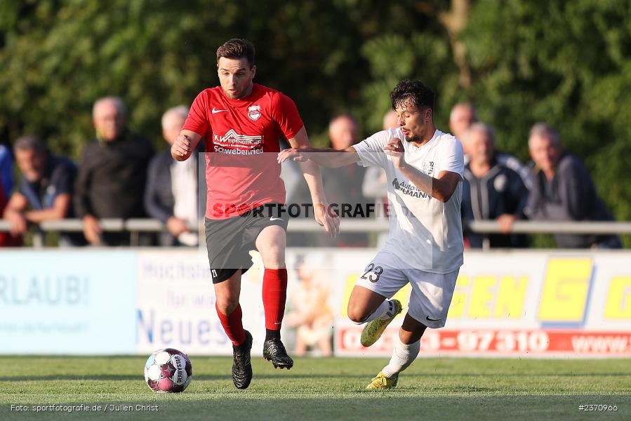 Christopher Lehmann, Sportgelände, Karlburg, 26.07.2023, sport, action, BFV, Fussball, Saison 2023/2024, Landesliga Nordwest, DJK, TSV, DJK Schwebenried/Schwemmelsbach, TSV Karlburg - Bild-ID: 2370966