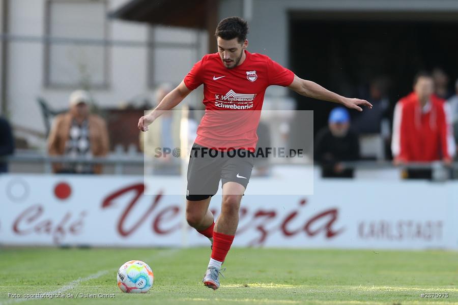 Enrico Lingor, Sportgelände, Karlburg, 26.07.2023, sport, action, BFV, Fussball, Saison 2023/2024, Landesliga Nordwest, DJK, TSV, DJK Schwebenried/Schwemmelsbach, TSV Karlburg - Bild-ID: 2370973