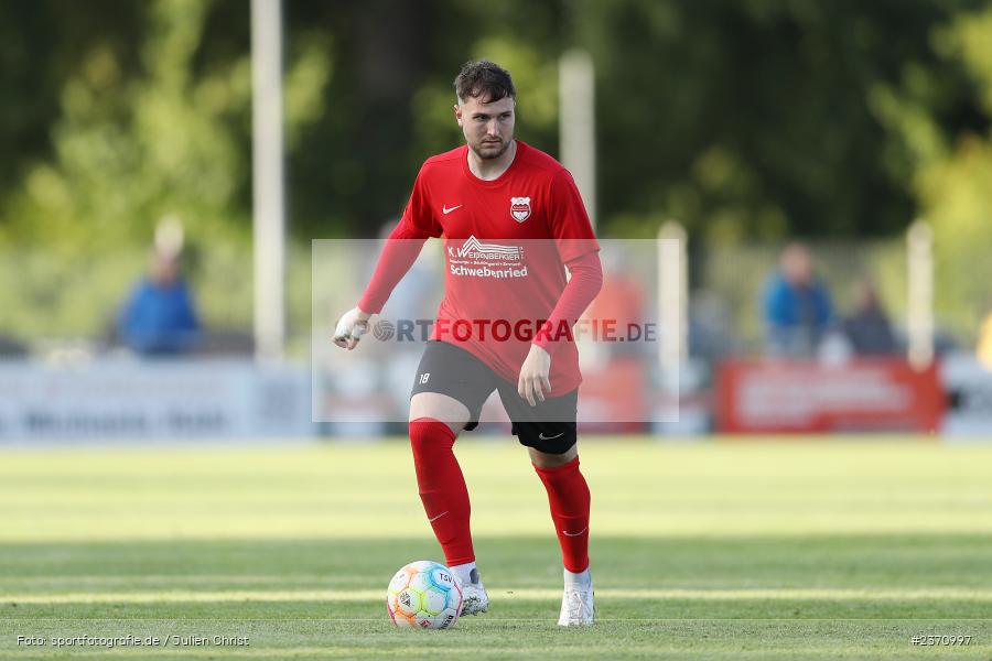 Vincent Held, Sportgelände, Karlburg, 26.07.2023, sport, action, BFV, Fussball, Saison 2023/2024, Landesliga Nordwest, DJK, TSV, DJK Schwebenried/Schwemmelsbach, TSV Karlburg - Bild-ID: 2370997