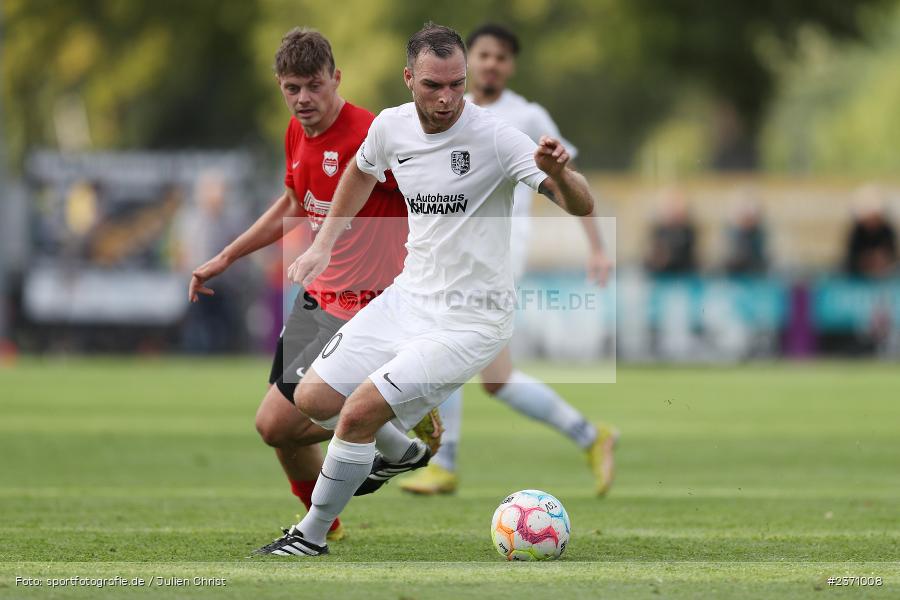 Maurice Kübert, Sportgelände, Karlburg, 26.07.2023, sport, action, BFV, Fussball, Saison 2023/2024, Landesliga Nordwest, DJK, TSV, DJK Schwebenried/Schwemmelsbach, TSV Karlburg - Bild-ID: 2371008