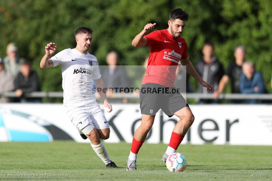 Enrico Lingor, Sportgelände, Karlburg, 26.07.2023, sport, action, BFV, Fussball, Saison 2023/2024, Landesliga Nordwest, DJK, TSV, DJK Schwebenried/Schwemmelsbach, TSV Karlburg - Bild-ID: 2371011