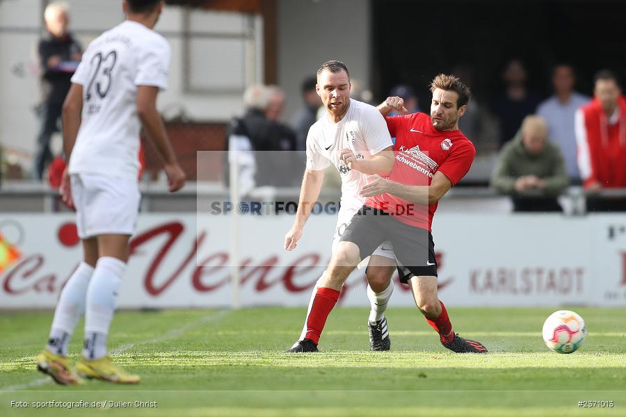 Maurice Kübert, Sportgelände, Karlburg, 26.07.2023, sport, action, BFV, Fussball, Saison 2023/2024, Landesliga Nordwest, DJK, TSV, DJK Schwebenried/Schwemmelsbach, TSV Karlburg - Bild-ID: 2371013
