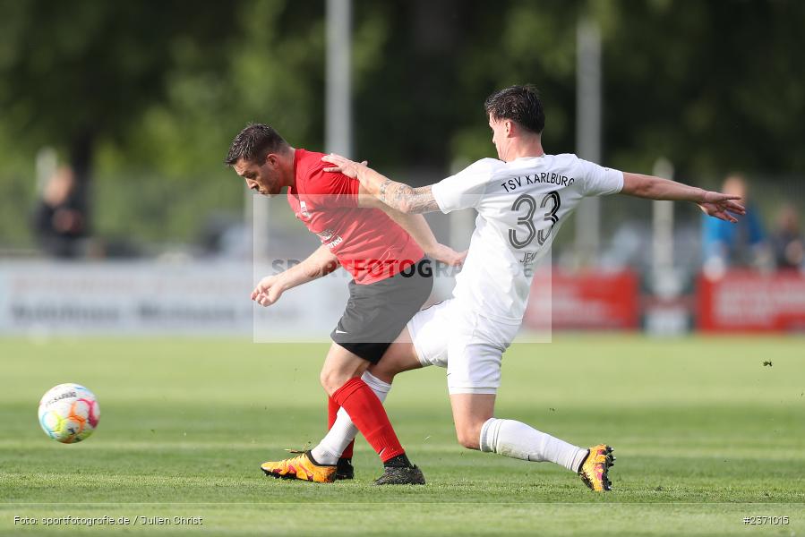 Christopher Lehmann, Sportgelände, Karlburg, 26.07.2023, sport, action, BFV, Fussball, Saison 2023/2024, Landesliga Nordwest, DJK, TSV, DJK Schwebenried/Schwemmelsbach, TSV Karlburg - Bild-ID: 2371015