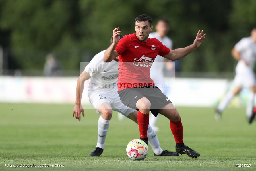 Christopher Lehmann, Sportgelände, Karlburg, 26.07.2023, sport, action, BFV, Fussball, Saison 2023/2024, Landesliga Nordwest, DJK, TSV, DJK Schwebenried/Schwemmelsbach, TSV Karlburg - Bild-ID: 2371025