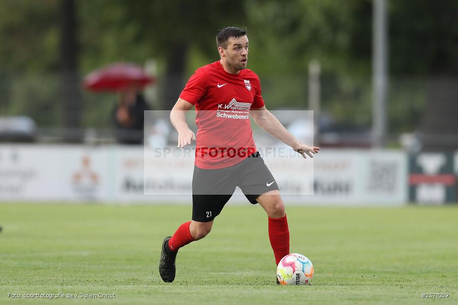 Christopher Lehmann, Sportgelände, Karlburg, 26.07.2023, sport, action, BFV, Fussball, Saison 2023/2024, Landesliga Nordwest, DJK, TSV, DJK Schwebenried/Schwemmelsbach, TSV Karlburg - Bild-ID: 2371029