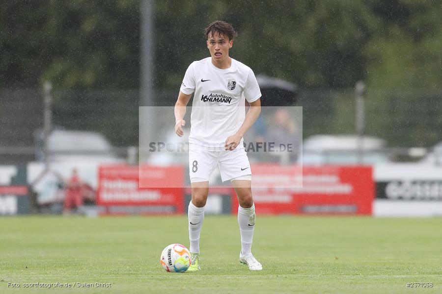 Nico Kuß, Sportgelände, Karlburg, 26.07.2023, sport, action, BFV, Fussball, Saison 2023/2024, Landesliga Nordwest, DJK, TSV, DJK Schwebenried/Schwemmelsbach, TSV Karlburg - Bild-ID: 2371038