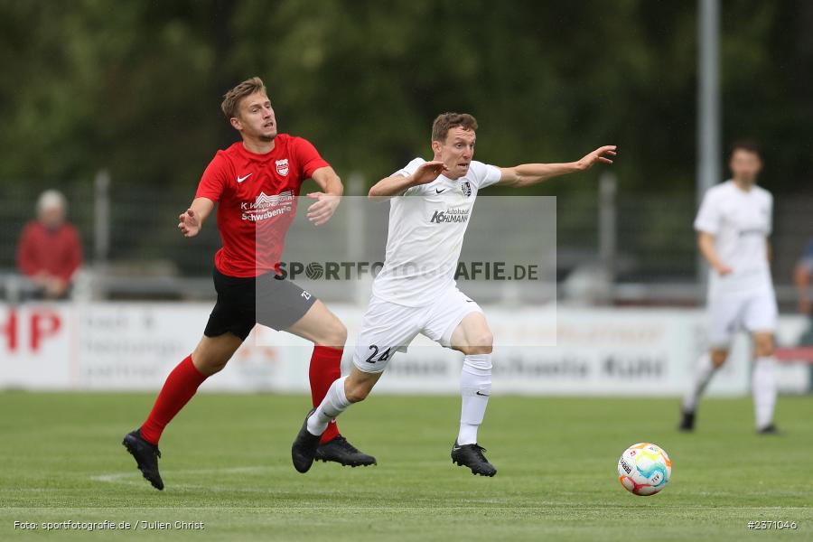 Sebastian Fries, Sportgelände, Karlburg, 26.07.2023, sport, action, BFV, Fussball, Saison 2023/2024, Landesliga Nordwest, DJK, TSV, DJK Schwebenried/Schwemmelsbach, TSV Karlburg - Bild-ID: 2371046