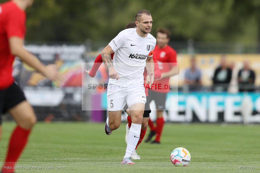 Marvin Schramm, Sportgelände, Karlburg, 26.07.2023, sport, action, BFV, Fussball, Saison 2023/2024, Landesliga Nordwest, DJK, TSV, DJK Schwebenried/Schwemmelsbach, TSV Karlburg - Bild-ID: 2371050