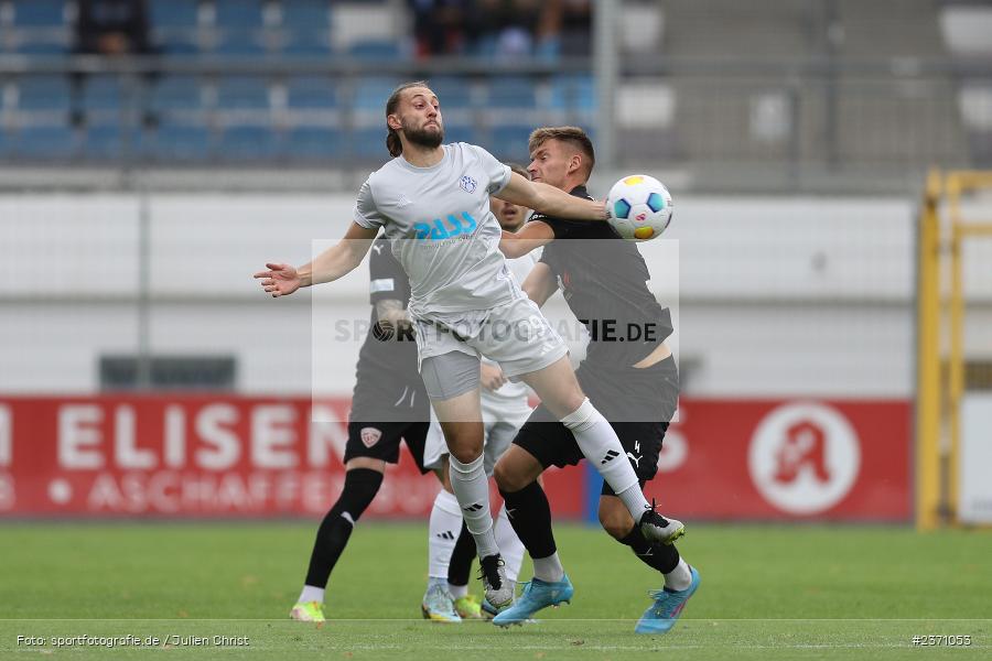 Lucas Sitter, Stadion am Schönbusch, Aschaffenburg, 28.07.2023, sport, action, BFV, Fussball, Saison 2023/2024, 2. Spieltag, Regionalliga Bayern, TSV, SVA, TSV Buchbach, SV Viktoria Aschaffenburg - Bild-ID: 2371053 Lucas Sitter, Stadion am Schönbusch, Aschaffenburg, 28.07.2023, sport, action, BFV, Fussball, Saison 2023/2024, 2. Spieltag, Regionalliga Bayern, TSV, SVA, TSV Buchbach, SV Viktoria Aschaffenburg - Bild-ID: 2371053
