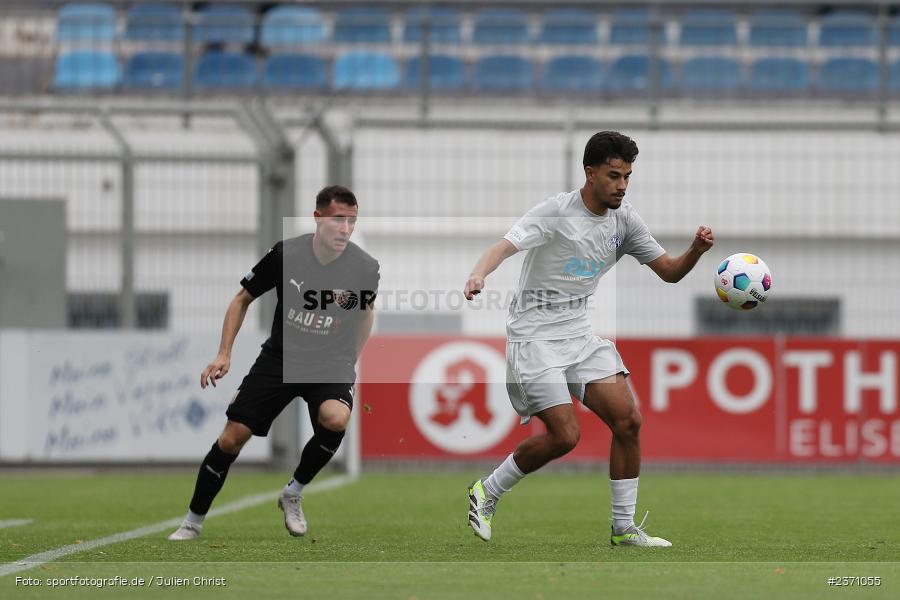 Arda Nadaroglu, Stadion am Schönbusch, Aschaffenburg, 28.07.2023, sport, action, BFV, Fussball, Saison 2023/2024, 2. Spieltag, Regionalliga Bayern, TSV, SVA, TSV Buchbach, SV Viktoria Aschaffenburg - Bild-ID: 2371055