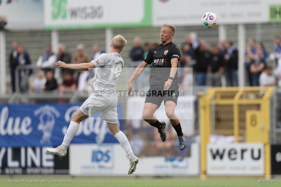 Jan-Philipp Stein, Stadion am Schönbusch, Aschaffenburg, 28.07.2023, sport, action, BFV, Fussball, Saison 2023/2024, 2. Spieltag, Regionalliga Bayern, TSV, SVA, TSV Buchbach, SV Viktoria Aschaffenburg - Bild-ID: 2371059 Jan-Philipp Stein, Stadion am Schönbusch, Aschaffenburg, 28.07.2023, sport, action, BFV, Fussball, Saison 2023/2024, 2. Spieltag, Regionalliga Bayern, TSV, SVA, TSV Buchbach, SV Viktoria Aschaffenburg - Bild-ID: 2371059