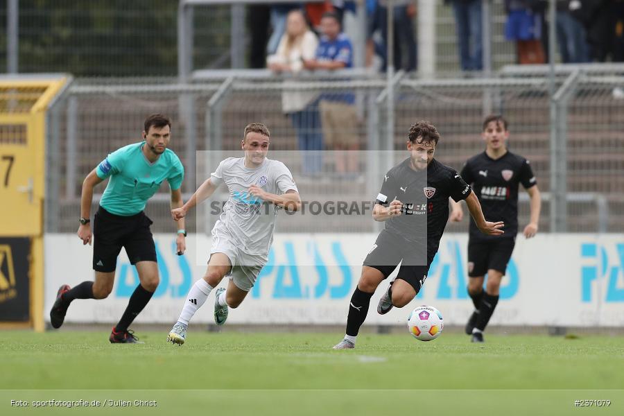 Tobias Heiland, Stadion am Schönbusch, Aschaffenburg, 28.07.2023, sport, action, BFV, Fussball, Saison 2023/2024, 2. Spieltag, Regionalliga Bayern, TSV, SVA, TSV Buchbach, SV Viktoria Aschaffenburg - Bild-ID: 2371079 Tobias Heiland, Stadion am Schönbusch, Aschaffenburg, 28.07.2023, sport, action, BFV, Fussball, Saison 2023/2024, 2. Spieltag, Regionalliga Bayern, TSV, SVA, TSV Buchbach, SV Viktoria Aschaffenburg - Bild-ID: 2371079